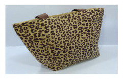 Leopard Print Beach Bag by H. A. Exports