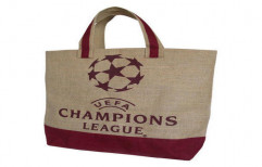 Printed Jute Promotional Bag by H. A. Exports