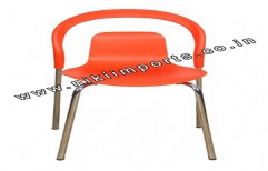 Visitor Chair (Red) by Nikee Traders