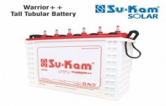 warrior Plus Plus Tall Tubular Battery 200 Ah by Sukam Power System Limited