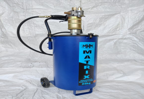 Matrix 25kg pneumatic grease pump