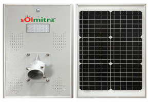 15W All in one solar street light by Solmitra Power and Steel Pvt Ltd.