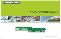 Luminous Solar Battery by A.K Auto Agency