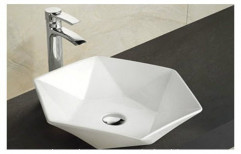 Ceramic Designer Wash Basin by Chhabria & Sons ( A Brand Of Chhabrias Wellness Lounge LLP )