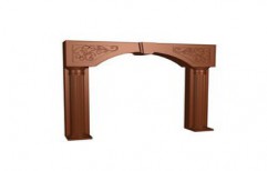 Hand Carved Door Frame by Eesee Day