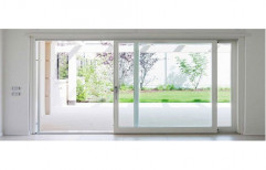 White UPVC Sliding Door, for Home, Exterior by S L UPVC WINDOWTECH