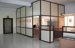Modular Aluminium Office Partition by Jaiwar Interiors