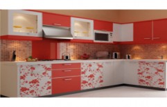 L Shaped Modular Kitchen by Sai Marketing