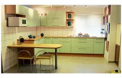 Plywood Modular Kitchen by H M & Company