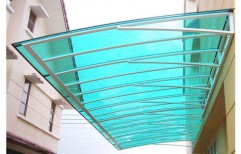 Polycarbonate Sunshade Roofing Sheets by Creative Interiors And Roofings