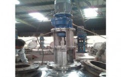 Tank Agitator Assembly For Reactor by Choudhry Combines India Private Limited