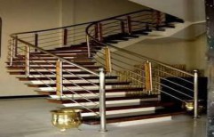 SS Handrails by Lakshyaa Interiors & Decorators