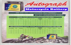 Autograph Motorcycle Battery by A.K Auto Agency