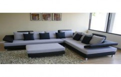 Corner Sofa Set by Vishwakarma Wood Works