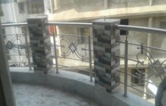 Stainless Steel Railing by Sharma's Interior & Decorators Private limited