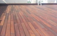 Outdoor IPE Wood deck by Floor Studio