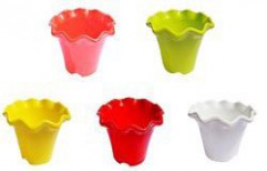 Truphe Blossom Flower Pots ( 8 Inch Pack Of 5) by Truphe Traders LLP