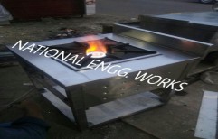Commercial Single Gas Burner Range by National Engineering Works