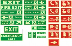 Signages Exit Poster by Shiva Industries