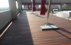 Outdoor IPE Wood deck by Floor Studio