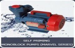 Self Priming Mono Block Pump(marvel Series) by Harsh Industries