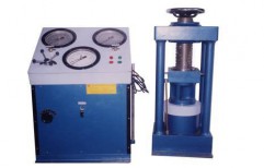 Compression Testing Machine 2000 KN Electric Op by Gubbi Enterprises