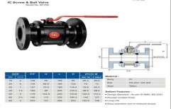 Investment Casted Screw And Ball Valve by Siddhi Agencies