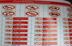 Prohibitory Sign Boards by Subhag Engineer Private Limited