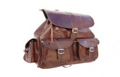 Leather College Bag by Santhosh Trading Company