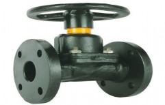Mechanically Actuated Flanged End Lined Diaphragm Valves by Perfect Engineers