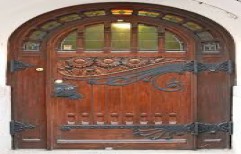 African Teak Wood Door by Sri Ram Hardware And Plywoods
