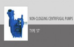 Non-Clogging Centrifugal Pumps by B. E. Pumps Private Limited
