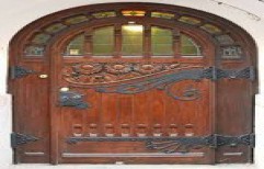 African Teak Wood Door by Sri Ram Hardware And Plywoods