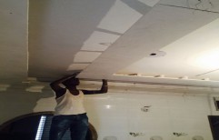 Gypsum Ceiling Work by Sterling Infra