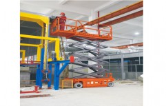Scissor Lift by Jagrit Construction Machinery