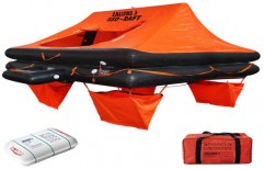 Boat Life Raft  Offshore Inflatable by Majestic Marine & Engineering Services