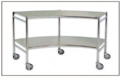 Curved Instrument Trolley by Creative Medical Systems