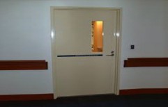 Metallic Fire Escape Doors by Max Safe Fire Solutions