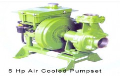 5 Hp Air Cooled Pumpset by Chetan Engineers