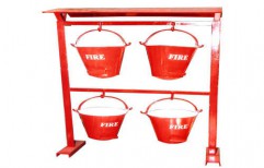 Fire Bucket Stand by S. R. Fire & Safety Systems