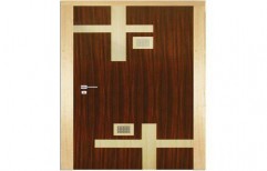 Wooden Texture PVC Door