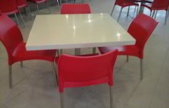 Food Court Table Tops by Solitech Manufacturing Private Limited