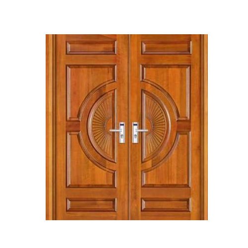 Teak Wood Carving Door by Jain Doors & Plywoods