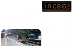 LED Clock for Railway Stations by Neurotronix Systems India Private Limited