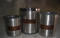 Stainless Steel Dustbin by Bharat Enterprises