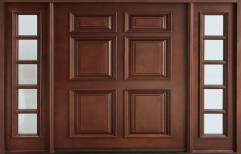 Wooden Panel Door by Guru Kirpa Woodtech