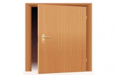 Eva Gold Plain Wooden Flush Door