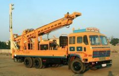 DTH Drilling Rig Having Hydraulic Rod Lifter by Trishul Engineering