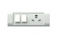 White Electric Switch Board by New Electro India
