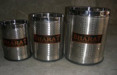 Stainless Steel Mini Dust Bin by Bharat Enterprises